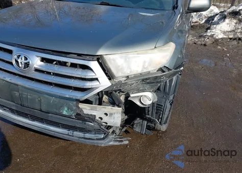 2012 Toyota Highlander Base V6 from USA, damaged, VIN 5TDZK3EH1CS058945
